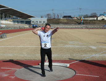 제19회 전국농아인체육대회 육상 사진 