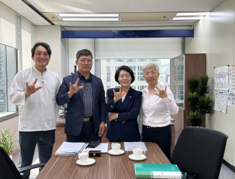 부산시청 송숙희 여성특별보좌관 만남