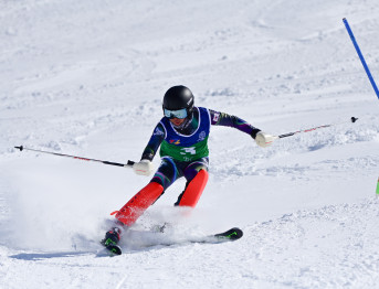 [2023 에르주름 동계 데플림픽] 알파인스키 남자 Slalom 1차전, 2차전 (박승호, 정수환) 24.0…