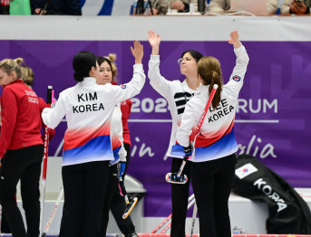 [2023 에르주름 동계 데플림픽] 컬링 여자 단체 예선 1차전 (이수정, 김지수, 권예지, 오혜빈, 박경란…